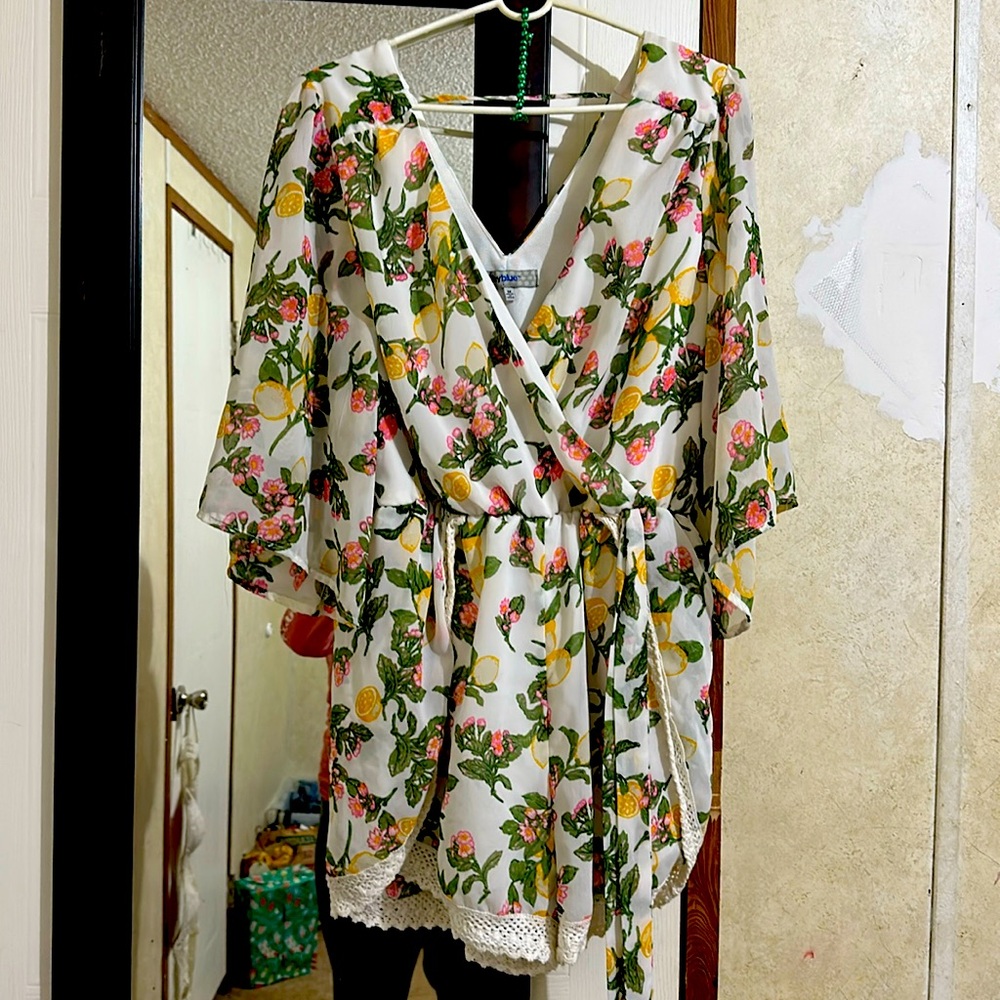 Baileyblue size medium romper